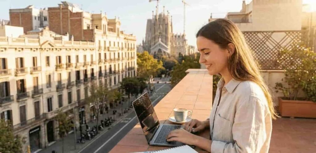 Seguro médico visa nómada digital España 2025 requisitos sin copago